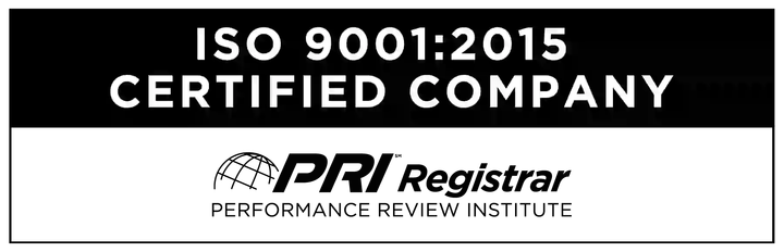 ISO 9001:2015 certificate